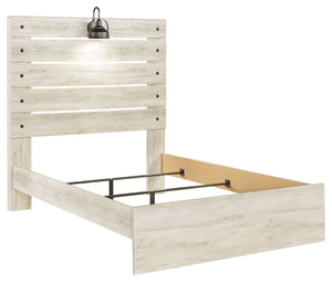Cambeck - Whitewash - Full Panel Bed