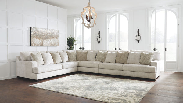 If you love the idea of contemporary style thatâ€™s ultra warm and inviting, this sectional is casual refinement youâ€™ll love living with. Lightening things up in a fresh neutral tone, this sectional is covered in a decadently soft microfiber thatâ€™s lo