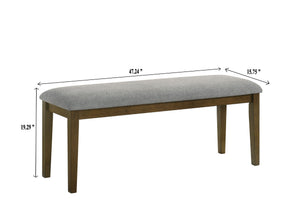 Everly - Bench - Brown