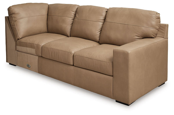 Bandon - Toffee - 4-Piece Sectional With Laf Loveseat