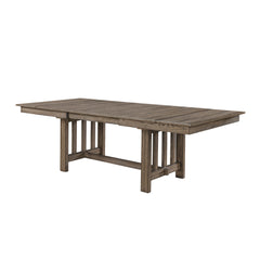 The Harrisburg Dining Table is a testament to classic craftsmanship and thoughtful design, perfect for bringing family and friends together. Constructed from solid rubberwood, manufactured woods, and rich oak veneers, this table is built to last, ensuring