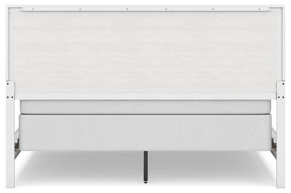 Binterglen - White - California King Panel Bed