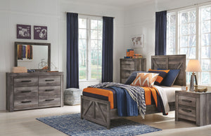  designer take on modern rustic. The bedâ€™s crisp