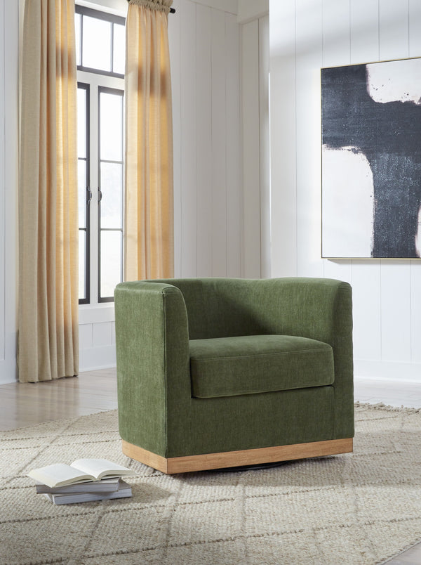  it adds a splash of sophistication to a reading nook or living room. The chair-'s handy swivel base ensures you can always find your perfect angle