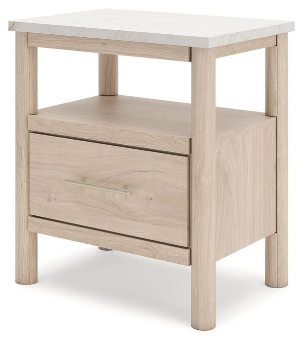 Cadmori - Two-Tone - One Drawer Night Stand