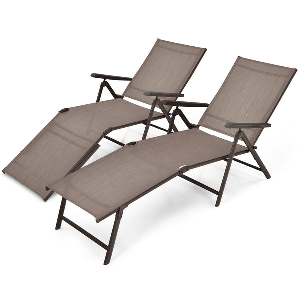 5 backrest angles and 2 footrest positions to meet various needs<br>Breathable and wearable seat fabric brings much comfort<br>Ergonomic design brings relaxation to your journey<br>Steel frame is not easy to rust and are of high durability<br>Stable trian
