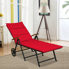 Do you want to enjoy the baptism of the sun on the wide sandy beach? This outdoor rattan lounges is perfect choice for your sunbathing and outdoor enjoyment. Â  This rattan lounge chair is made of high quality PE rattan and aluminum frame  holding up to 3