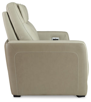 Battleville - Almond - 2 Pc. - Power Reclining Sofa