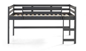 Lara - Twin Loft Bed - Gray Finish