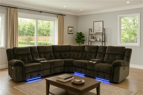 3PC Power Sectional Massage