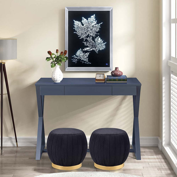 Nalo - Console Table - Black Finish