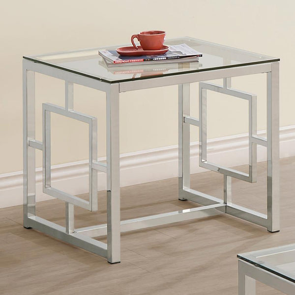  making it an excellent addition to any living room. The clear tempered glass top is durable and easy to maintain