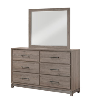 River - King 4 Piece Bedroom Set - Light Brown