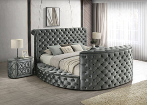 Voltare - Nightstand - Gray