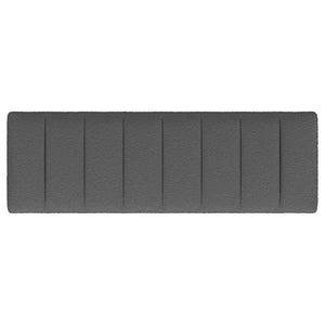 Mesa - Boucle Upholstered Tufted Accent Bench - Charcoal