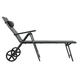 This patio lounge chair will offer you a comfortable using experience. Â  7 adjustable backrest positions are provided for you to choose  so you can do whatever you want on the lounge chair. And the anti-rust aluminum frame with sturdy triangle structure 