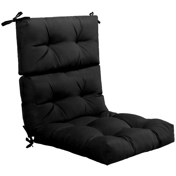 Superior sponge offers comfortable and soft sitting experience for you <br>Woven suede bedford cord provides smooth feeling and extra comfort <br>Convenient for you to suit different furniture with three-fold design <br>High quality string ties are not ea