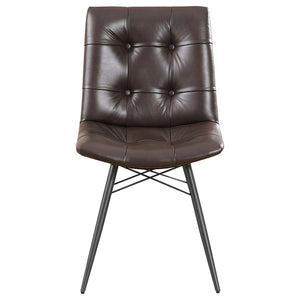 Aiken - Upholstered Dining Side Chair (Set of 4) - Brown