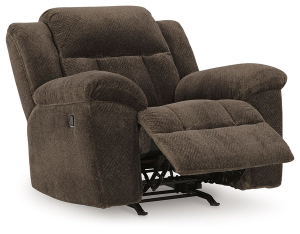  ultra-soft upholstery keeps you cozy as you lounge solo. In a neutral hue
