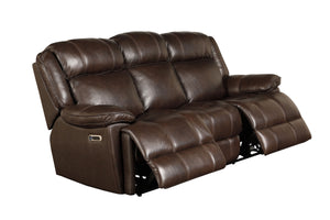 Eclipse - Power Reclining Sofa And Recliner - Florence Brown
