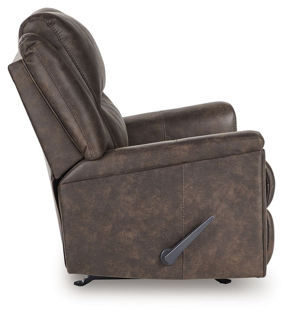 Lixtowel - Walnut - Rocker Recliner
