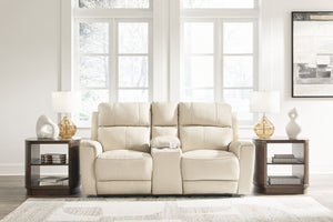  expertly matched leather and faux leather upholstery keeps your style up to speed without breaking the bank. 