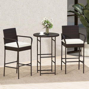 Made of hand-woven PE wicker for extended elegance<br>Inclined backrest  curved armrests and cozy footrest for relaxation<br>Soft cushions with elastic sponge fillings for more comfort<br>Smooth zippers make cushion covers easy to remove and clean<br>Fixi