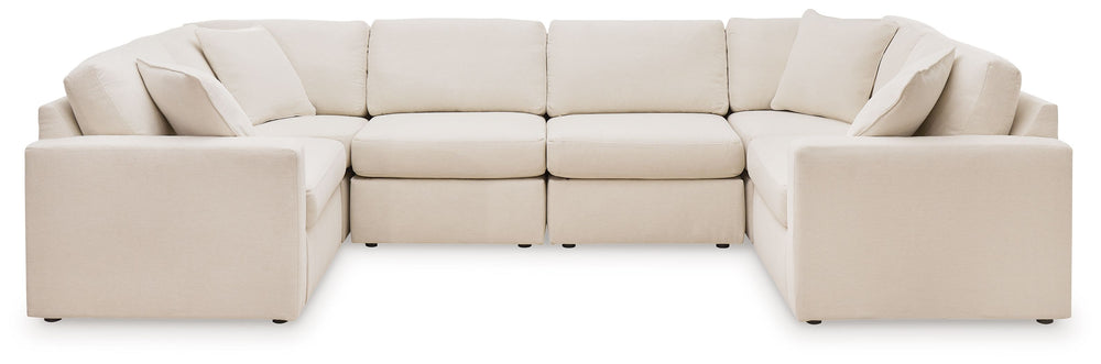 Looking cool and contemporary is great. But when it comes down to it, youâ€™re all about low-maintenance lounging. With the performance fabric on this sectional, cleaning spills is a breeze. And its customizable modular design caters to your ever-changing