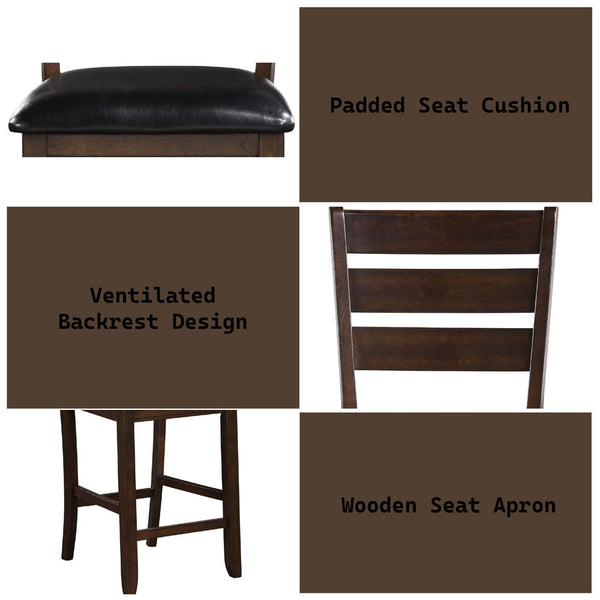  Ladder Wood Back