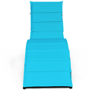 Durable PE rattan and stable steel frame for a long time using <br>Spacious and thick cushion for a comfortable seating experience <br>The cushion is fastened tightly on the lounge chair with rope <br>Ergonomic curve is better for relaxing your body <br>Q