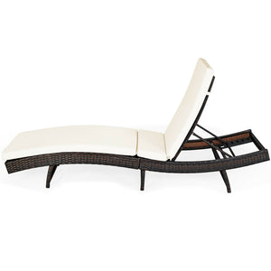 Equipped with thick cushion---D17 sponge filling and non-woven fabric cover <br>Use hoop and loop fastener to attach the cushion to the chair <br>The cushion cover is detachable and washable. <br>The backrest has 5 adjusting levels  height options from 16