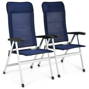 The outdoor chair is designed to provide you great comfort and relaxation. Made of high-quality aluminum and iron  this chair features an outstanding sturdiness and a strong weight-bearing capacity of 300lbs. Â  The chair has 7 levels of the adjustable ba