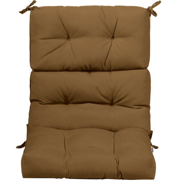 Superior sponge offers comfortable and soft sitting experience for you <br>Woven suede bedford cord provides smooth feeling and extra comfort <br>Convenient for you to suit different furniture with three-fold design <br>High quality string ties are not ea