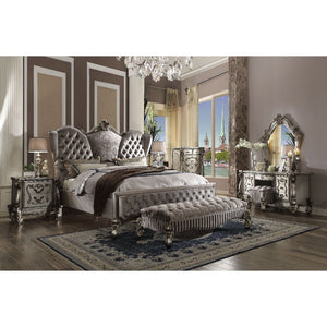 2 Drw Drawer: GLIDE Side Metal (3 Ball Bearing, Full Ext.), DOVETAIL English Back, Felt-Lined All Drawers, Hdw: Metal Oversized Scrolled Molding Trim Leg, Base (Front Drawer w/Raised Motifs): Poly Resin with Antique Contrast Finish<br/><br/><b>Product Fea