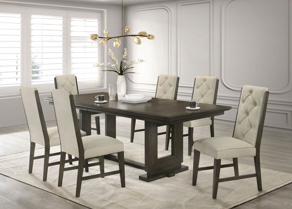 Herbert - Side Chair (Set of 2) - Espresso / Beige