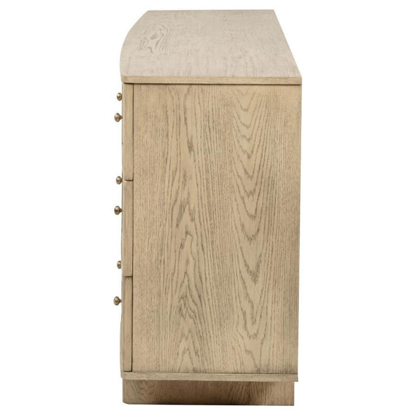 Kailani - 9-Drawer Dresser Cabinet - Beige Oak