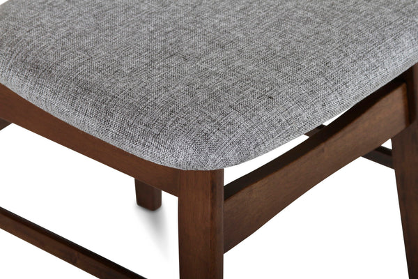 Morocco - Dining Chair With Gray Seat Cushion (Set of 2) - Light Gray