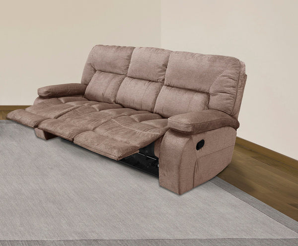 Chapman - Manual Reclining Sofa And Loveseat - Brown