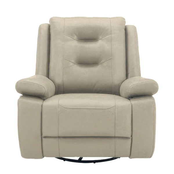 Caldwell - Power Swivel Glider Recliner (Set of 2) - Tahoe Fog