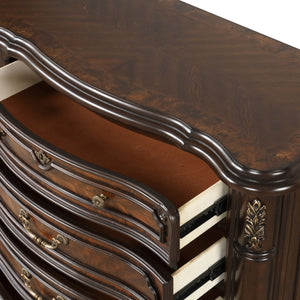 Bella Notte - Chest Top - Mahogany Brown