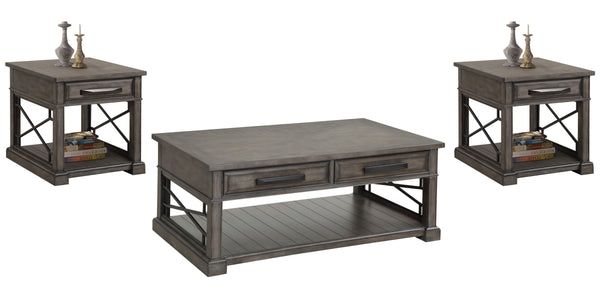 Inspired by the rustic beauty of America-'s greatest landscapes, this stunning Cocktail Table from the Sundance collection makes and eye-catching addition to a room. Its classic silhouette is highlighted with a hand-applied, multi-step finish in Smokey Gr
