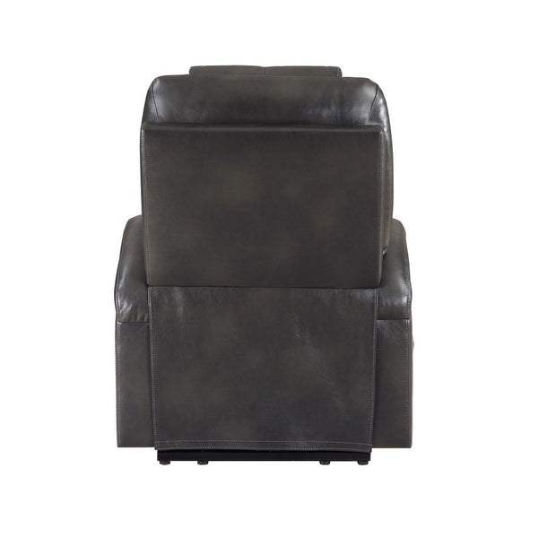 Evander - Power Lift Recliner - Gunmetal