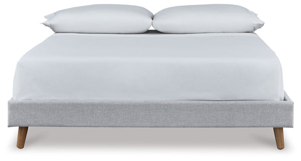 Tannally - Beige - Full UPH Platform Bed
