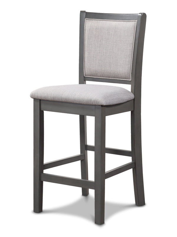 The Amy counter chair is designed to bring a perfect blend of durability, comfort, and style to your dining room. Included in this set are two counter chairs along with all the necessary hardware and assembly instructions for effortless setup. Crafted fro