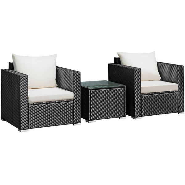 A strong and sturdy steel frame ensures sturdiness<br>Hand-woven rattan is breathable and durable<br>A wide armrest of suitable height is good to relax your arm<br>Thick and soft cushion with a high-density sponge for your hip and back<br>Cover with the z