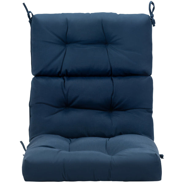 Superior sponge offers comfortable and soft sitting experience for you <br>Woven suede bedford cord provides smooth feeling and extra comfort <br>Convenient for you to suit different furniture with three-fold design <br>High quality string ties are not ea