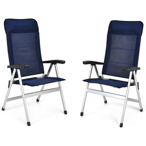 The outdoor chair is designed to provide you great comfort and relaxation. Made of high-quality aluminum and iron  this chair features an outstanding sturdiness and a strong weight-bearing capacity of 300lbs. Â  The chair has 7 levels of the adjustable ba