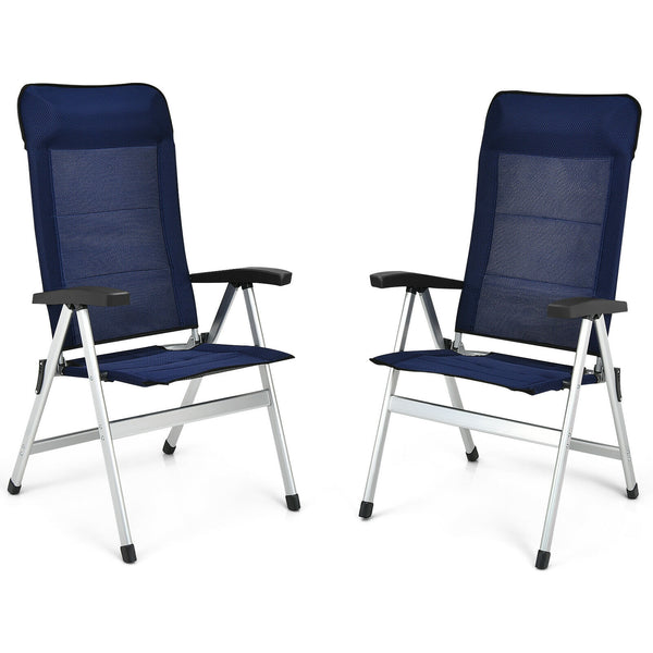 The outdoor chair is designed to provide you great comfort and relaxation. Made of high-quality aluminum and iron  this chair features an outstanding sturdiness and a strong weight-bearing capacity of 300lbs. Â  The chair has 7 levels of the adjustable ba
