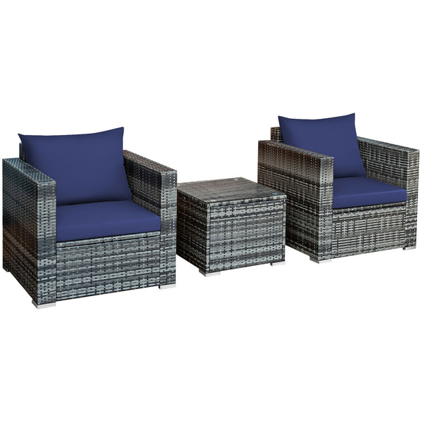 A strong and sturdy steel frame ensures sturdiness <br>Hand-woven rattan is breathable and durable <br>A wide armrest at a suitable height is good for relaxing your arm <br>Thick and soft cushion with a high-density sponge for your hip and back <br>Cover 