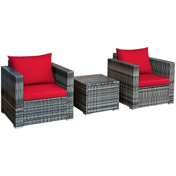 A strong and sturdy steel frame ensures sturdiness <br>Hand-woven rattan is breathable and durable <br>A wide armrest at a suitable height is good for relaxing your arm <br>Thick and soft cushion with a high-density sponge for your hip and back <br>Cover 